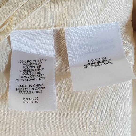 Jones Studio Separates creamy white career sleeveless top sz 14 - Picture 13 of 14